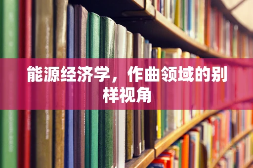 能源经济学，作曲领域的别样视角