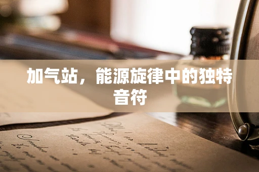 加气站，能源旋律中的独特音符