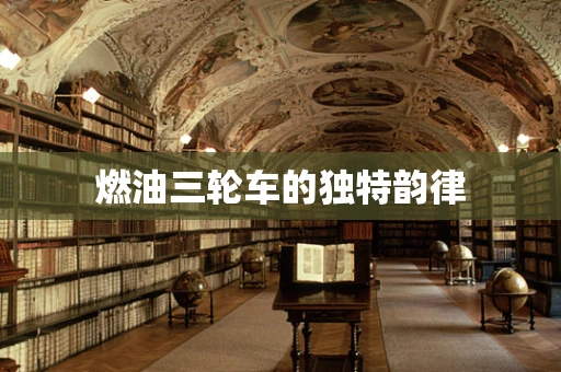 燃油三轮车的独特韵律