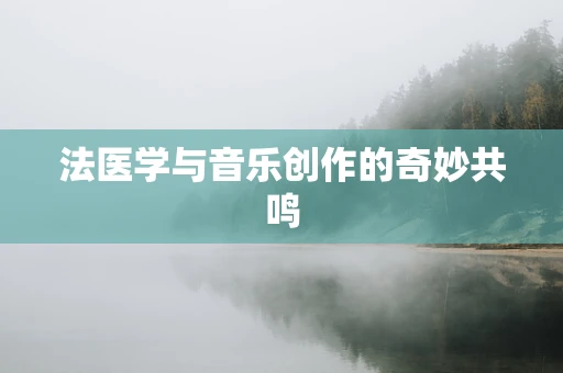 法医学与音乐创作的奇妙共鸣