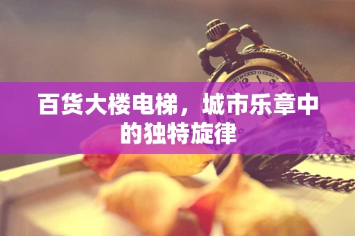 百货大楼电梯，城市乐章中的独特旋律