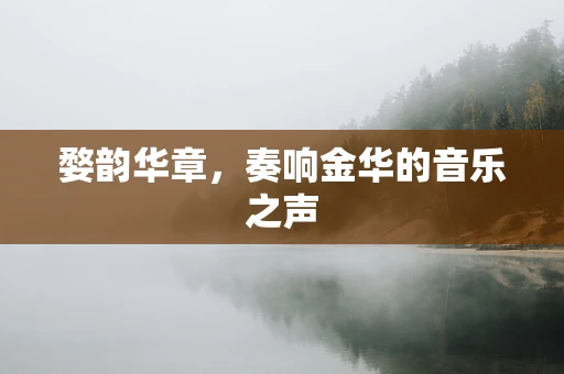 婺韵华章，奏响金华的音乐之声