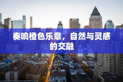 奏响橙色乐章，自然与灵感的交融