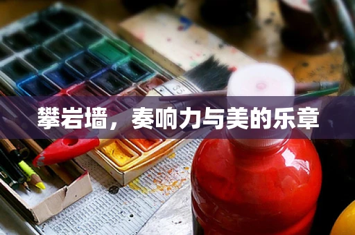 攀岩墙，奏响力与美的乐章