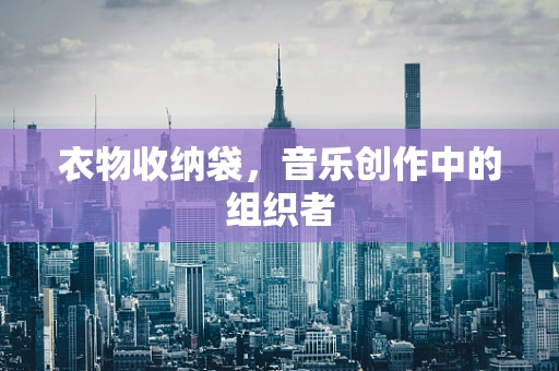 衣物收纳袋，音乐创作中的组织者
