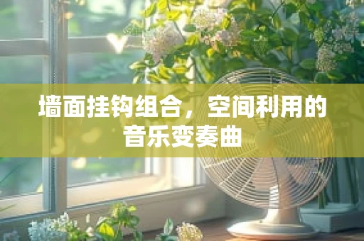 墙面挂钩组合，空间利用的音乐变奏曲