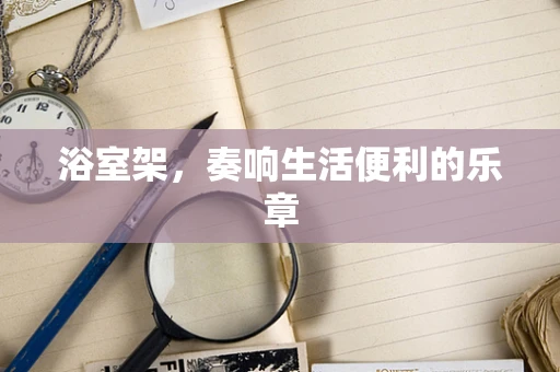 浴室架，奏响生活便利的乐章
