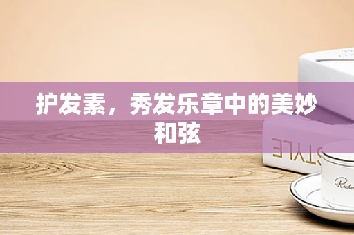 护发素，秀发乐章中的美妙和弦