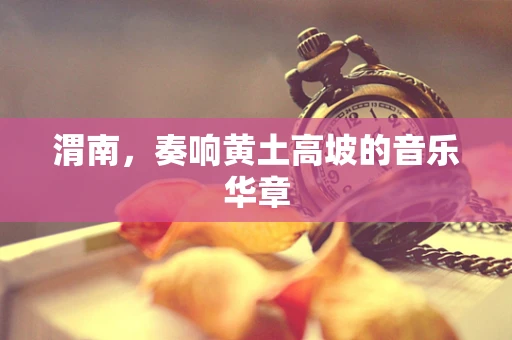 渭南，奏响黄土高坡的音乐华章