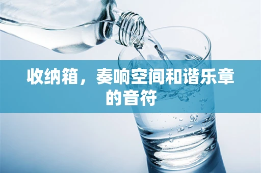 收纳箱，奏响空间和谐乐章的音符