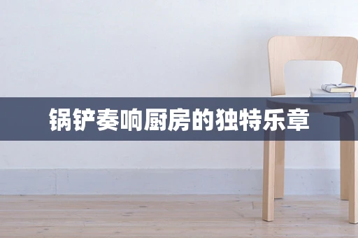 锅铲奏响厨房的独特乐章