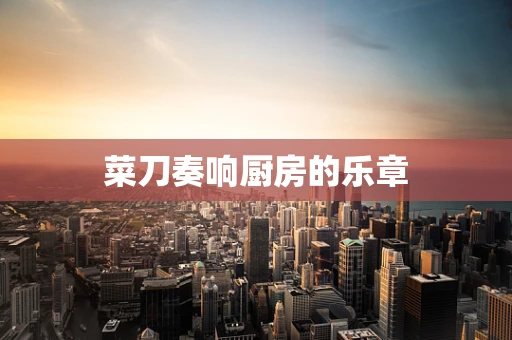 菜刀奏响厨房的乐章