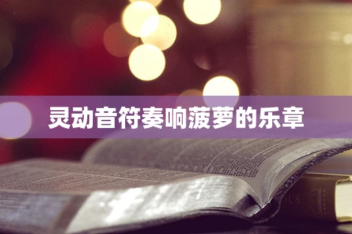 灵动音符奏响菠萝的乐章