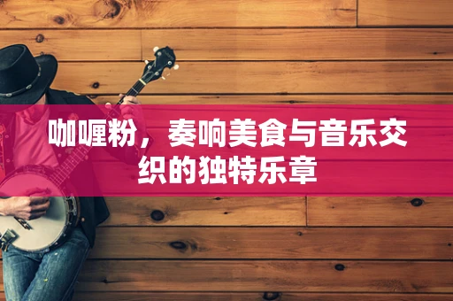 咖喱粉，奏响美食与音乐交织的独特乐章