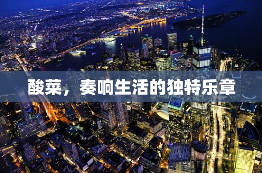 酸菜，奏响生活的独特乐章