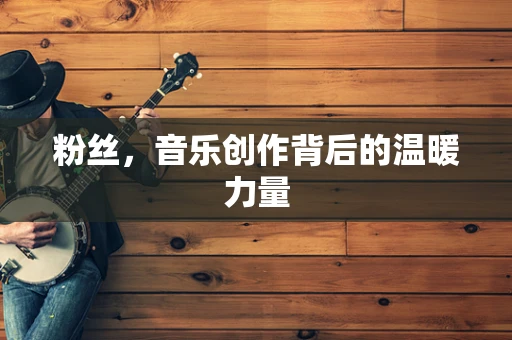 粉丝，音乐创作背后的温暖力量