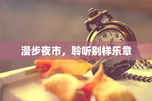 漫步夜市，聆听别样乐章