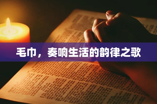 毛巾，奏响生活的韵律之歌