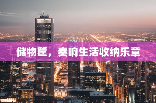 储物筐，奏响生活收纳乐章