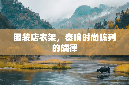 服装店衣架，奏响时尚陈列的旋律