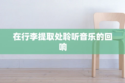 在行李提取处聆听音乐的回响