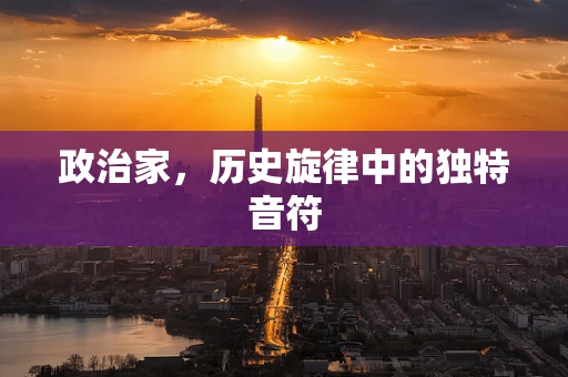 政治家，历史旋律中的独特音符