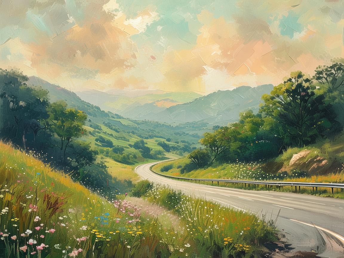 国道上的旋律，如何通过音乐描绘旅途的风景？