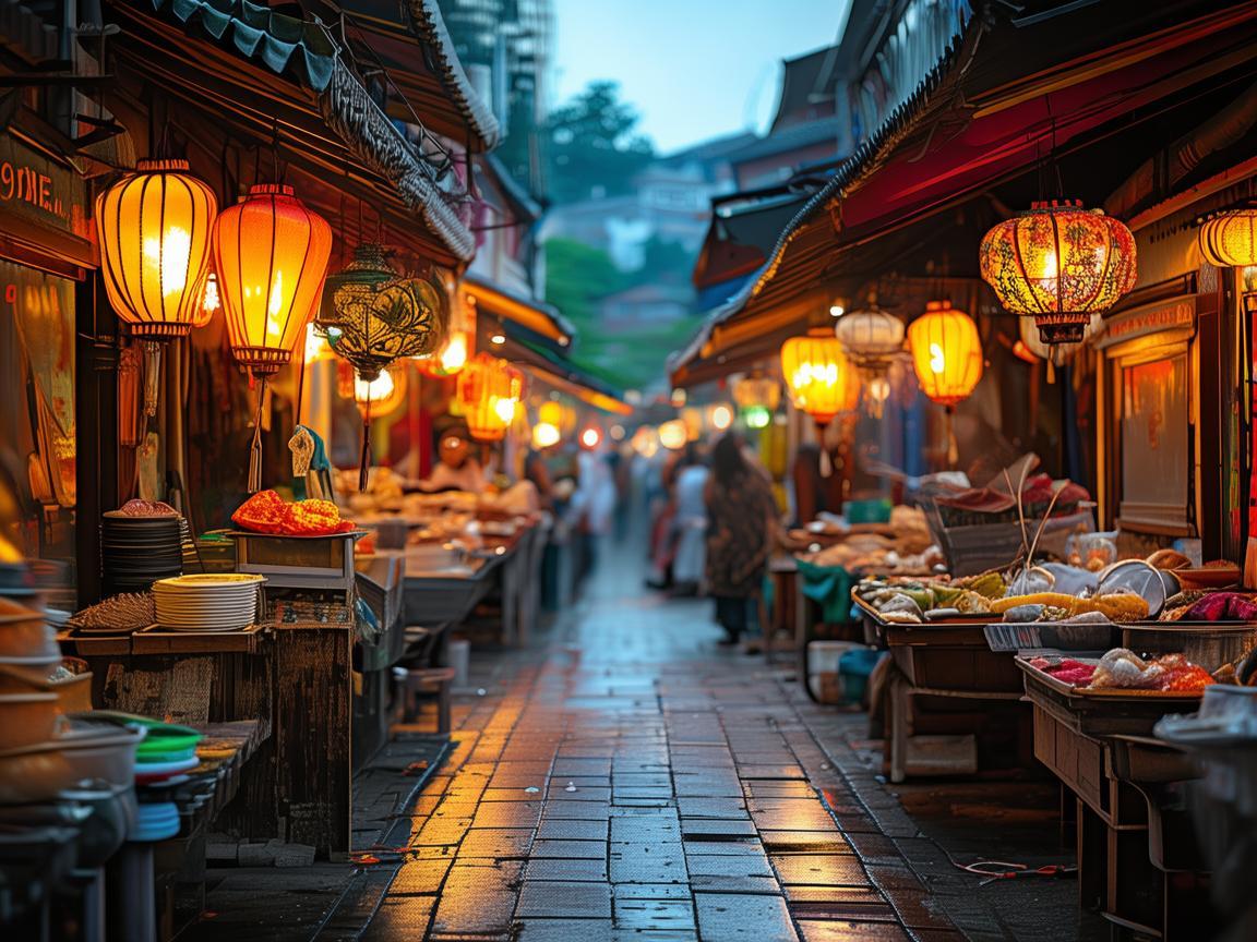 夜市街的旋律，如何用音乐捕捉市井烟火的气息？