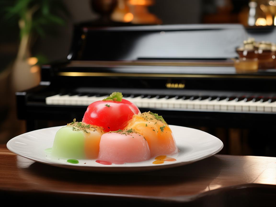八宝饭的旋律，如何将传统美食融入现代音乐创作？