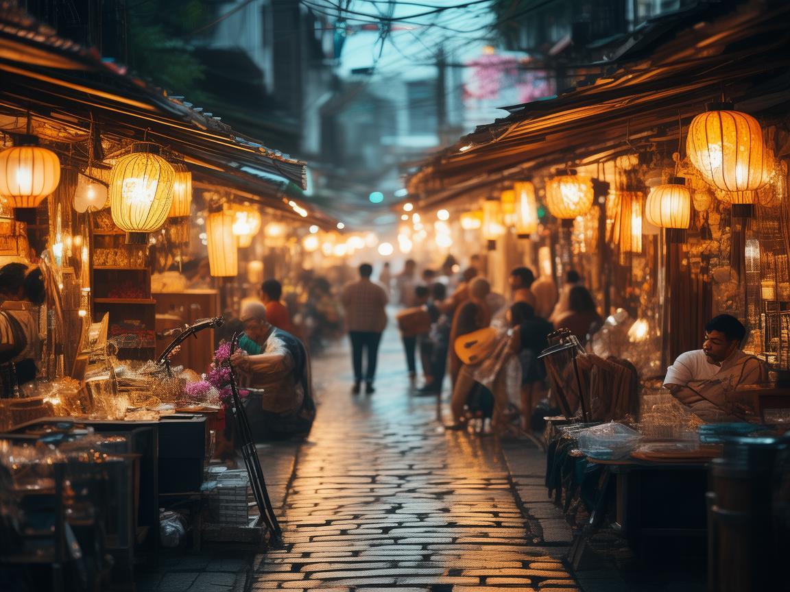 夜市旋律,如何用音乐捕捉市井烟火气息?