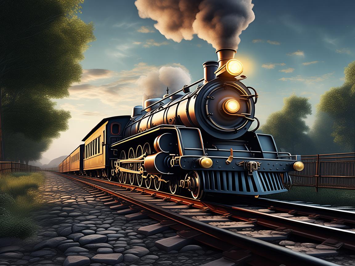 奏响复古式火车的旋律乐章