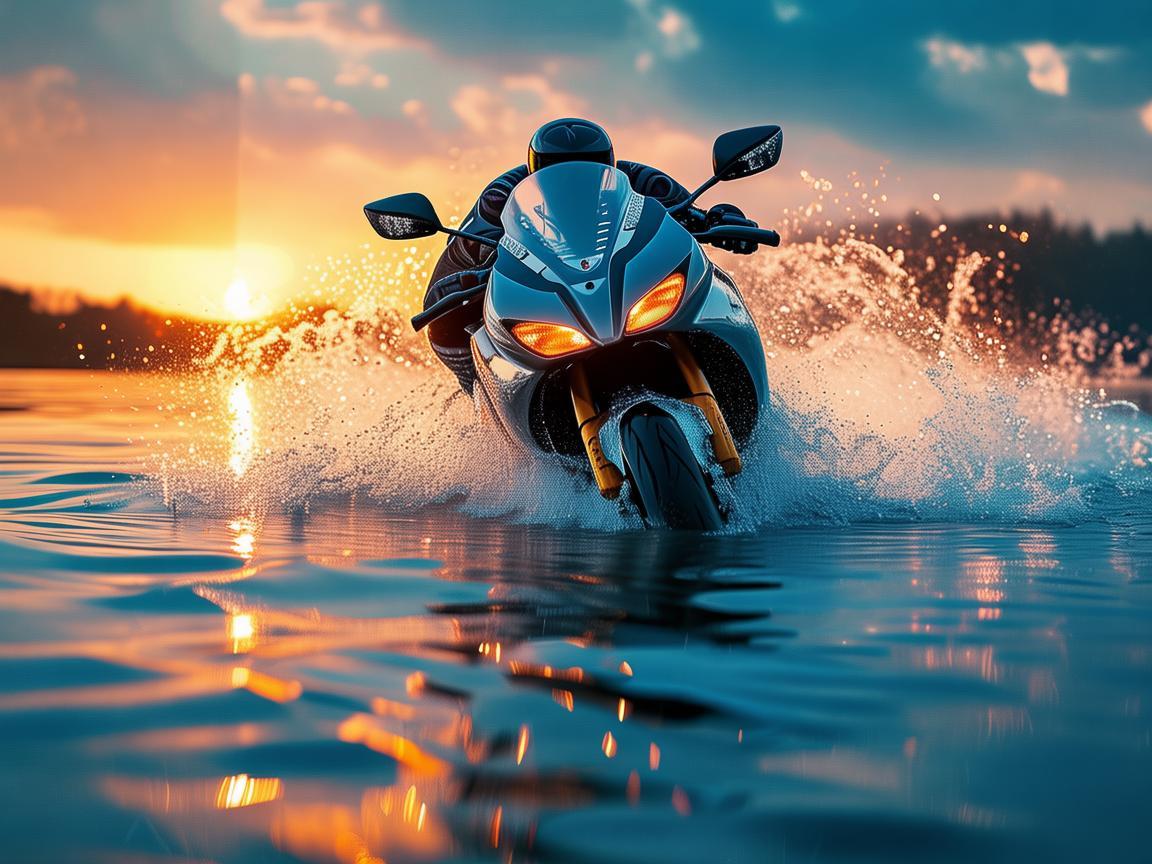 激情水上摩托，速度与旋律的交融