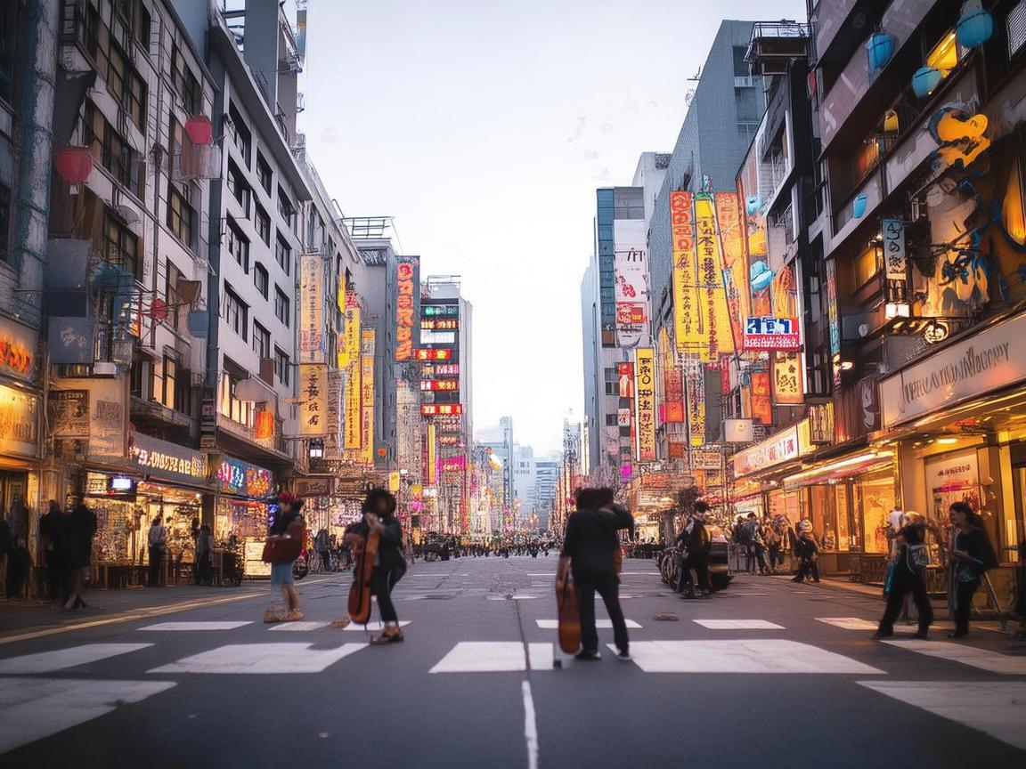 商业街的旋律，奏响城市商业乐章