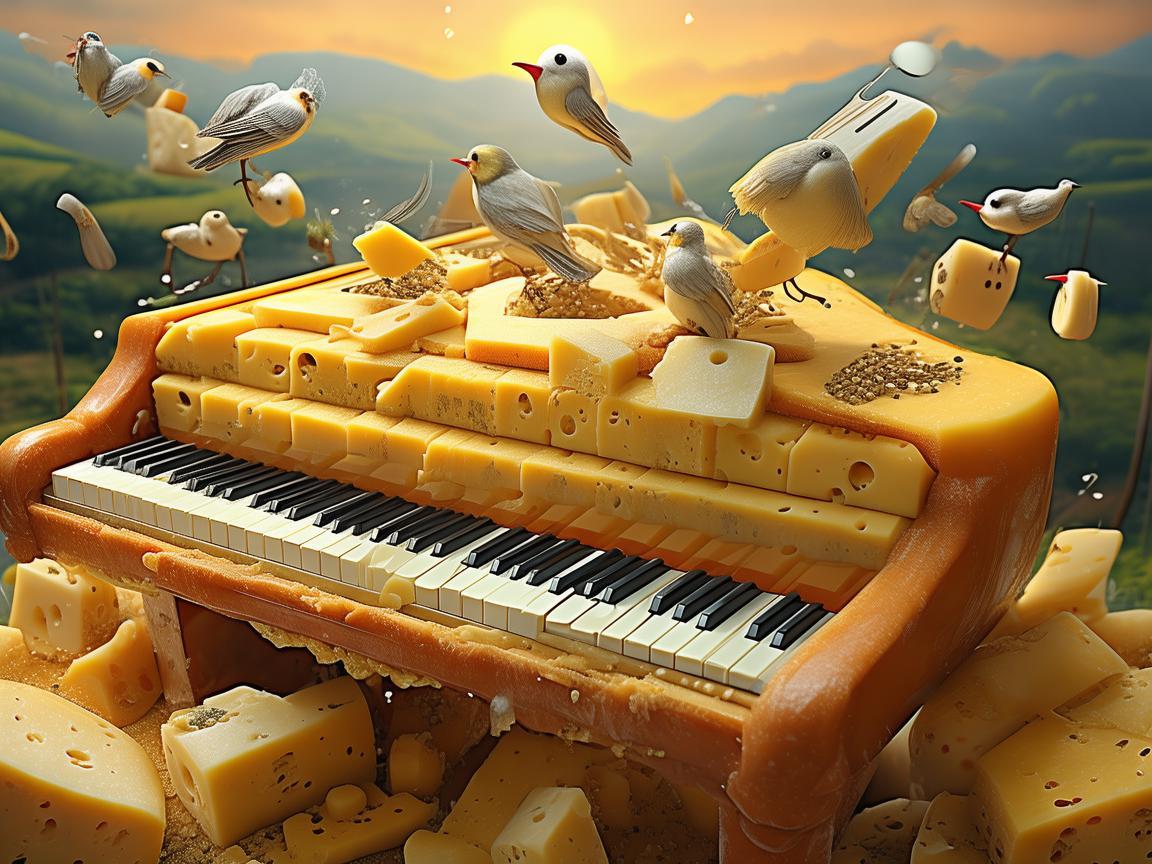 芝士的旋律，如何将芝士元素融入音乐创作中？