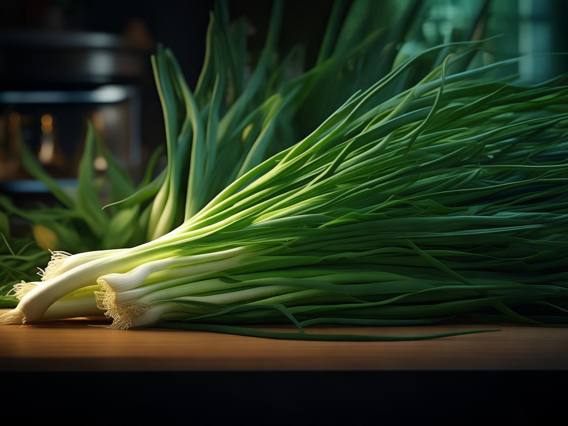 大葱奏响的独特乐章