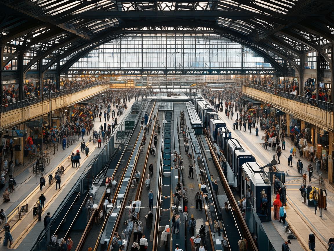 火车站，奏响城市的多元乐章