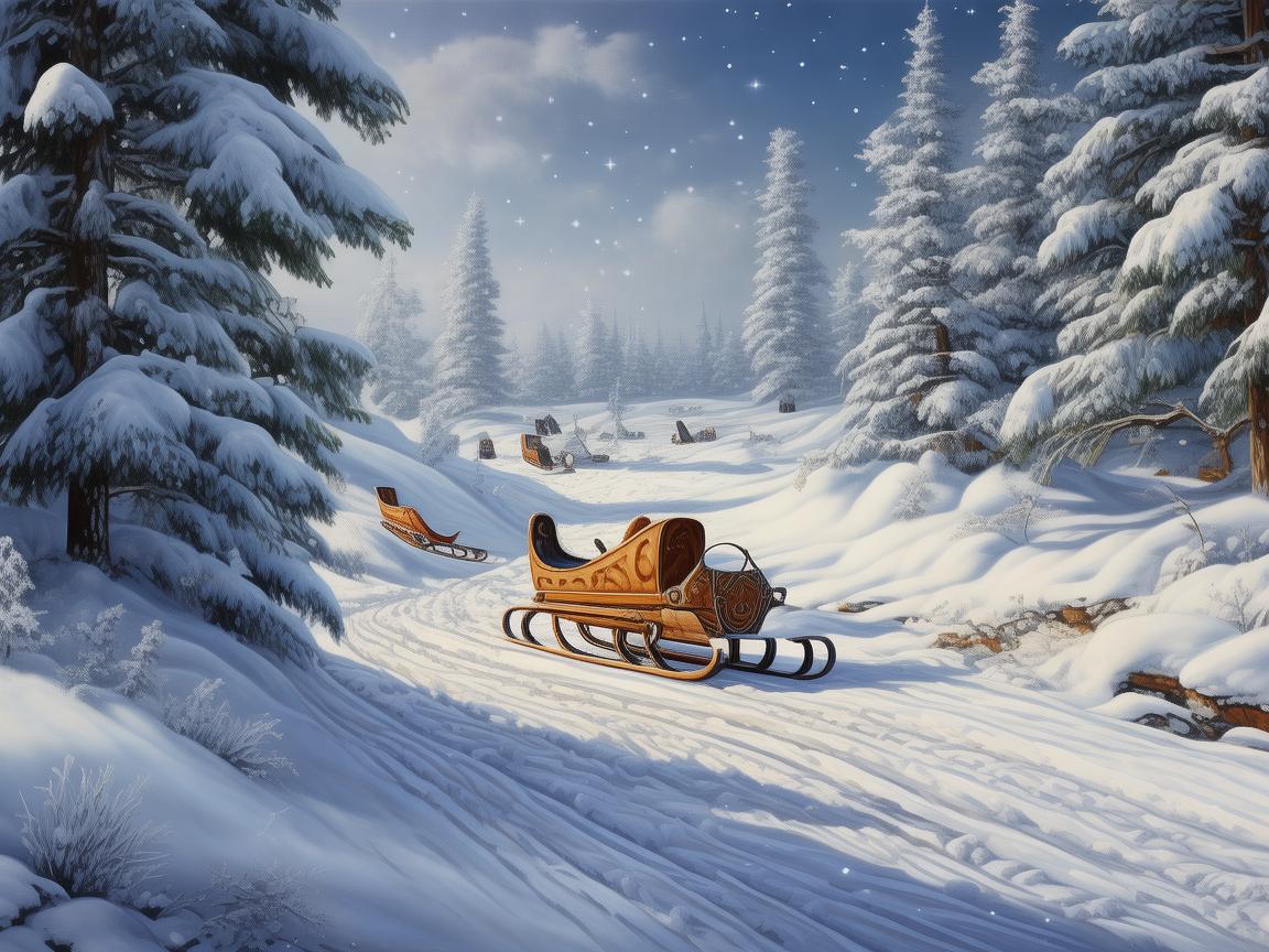 雪橇，奏响冰雪上的灵动乐章