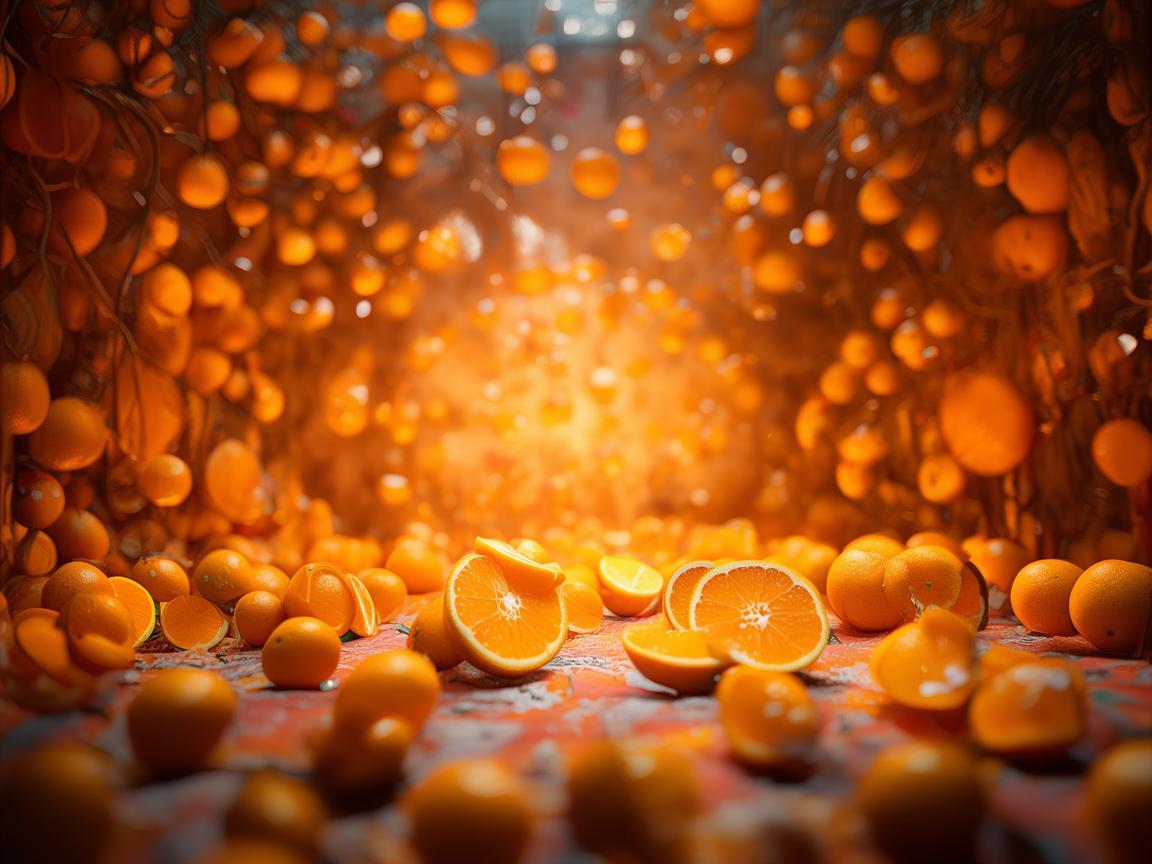 橙光下的旋律，如何用橙子的色彩与香气激发音乐灵感？