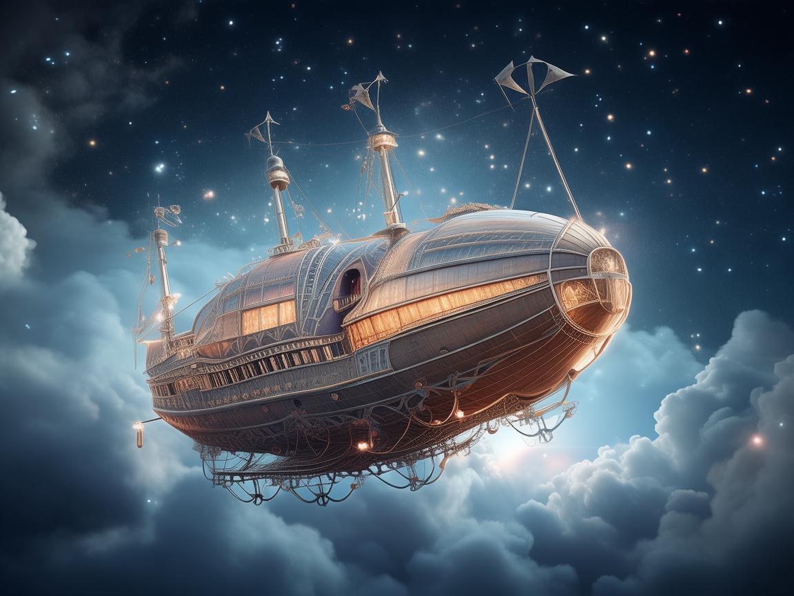 奏响飞艇之歌，奇幻旋律中的翱翔之梦