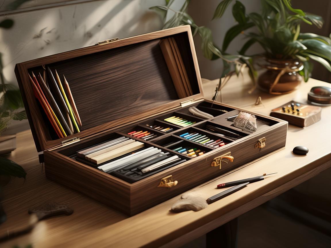 音乐创作中的文具收纳盒，灵感与秩序的完美平衡？