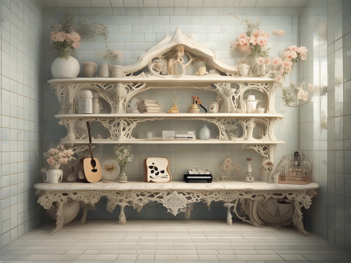 浴室置物架，音乐创作中的灵感收纳站？