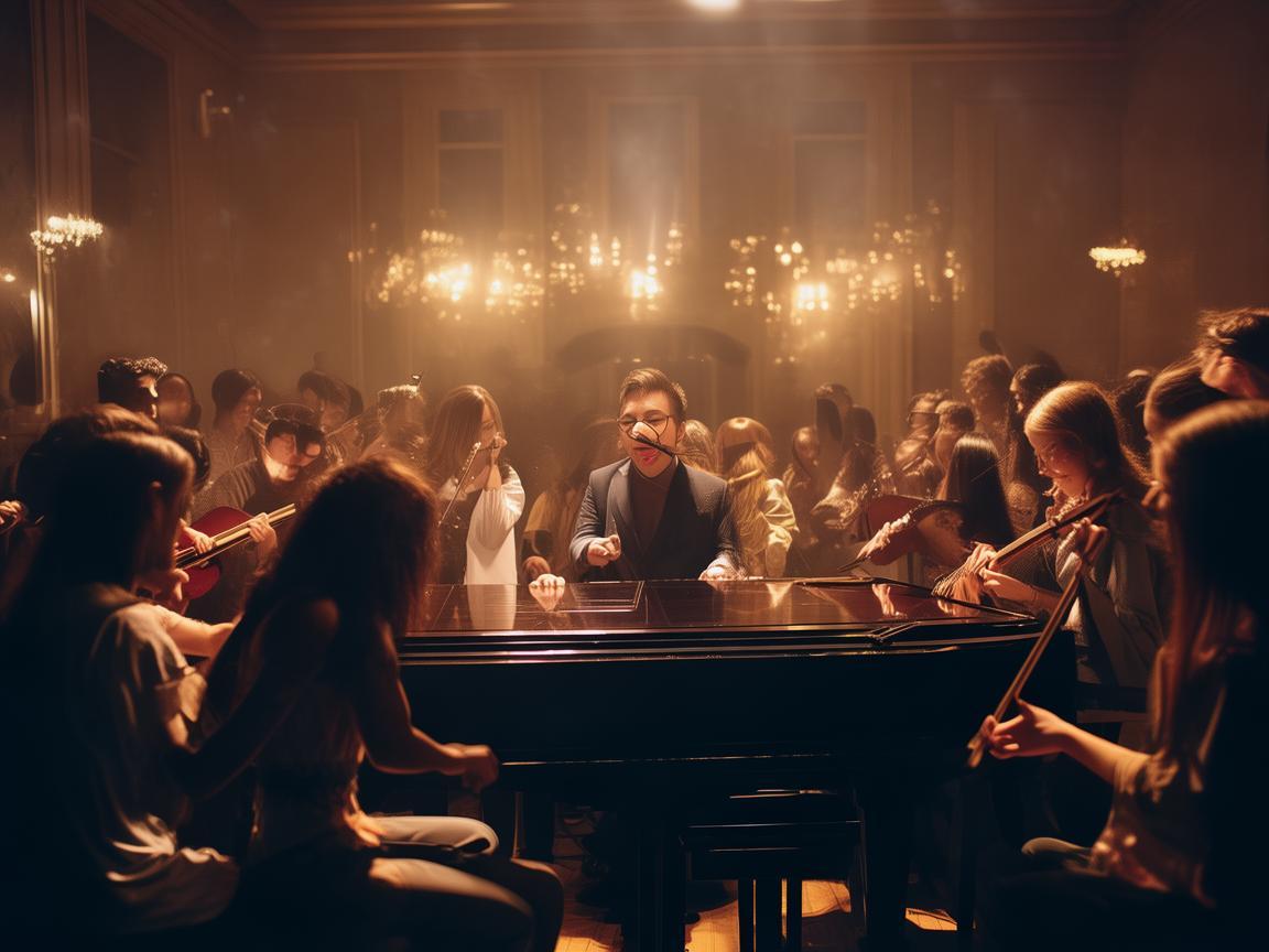 奏响青春乐章，学生会主席的指挥旋律