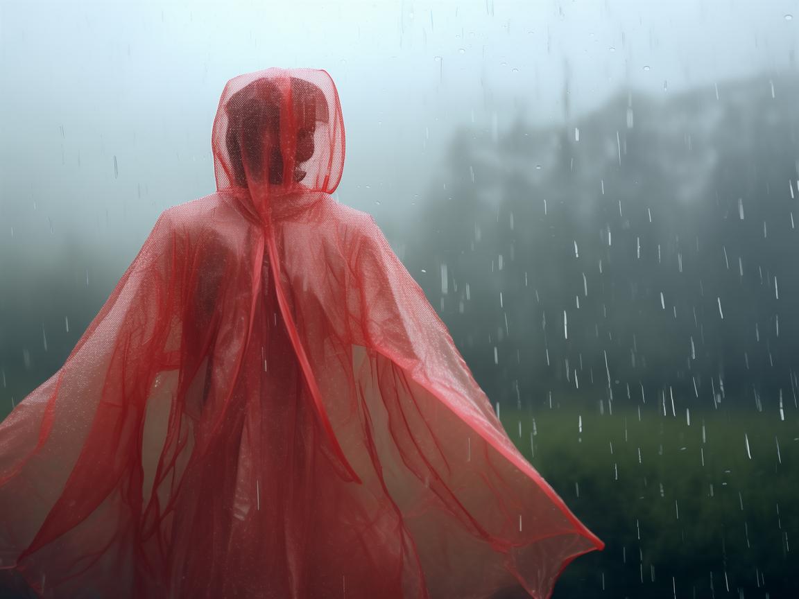 雨中旋律，雨衣奏响的乐章