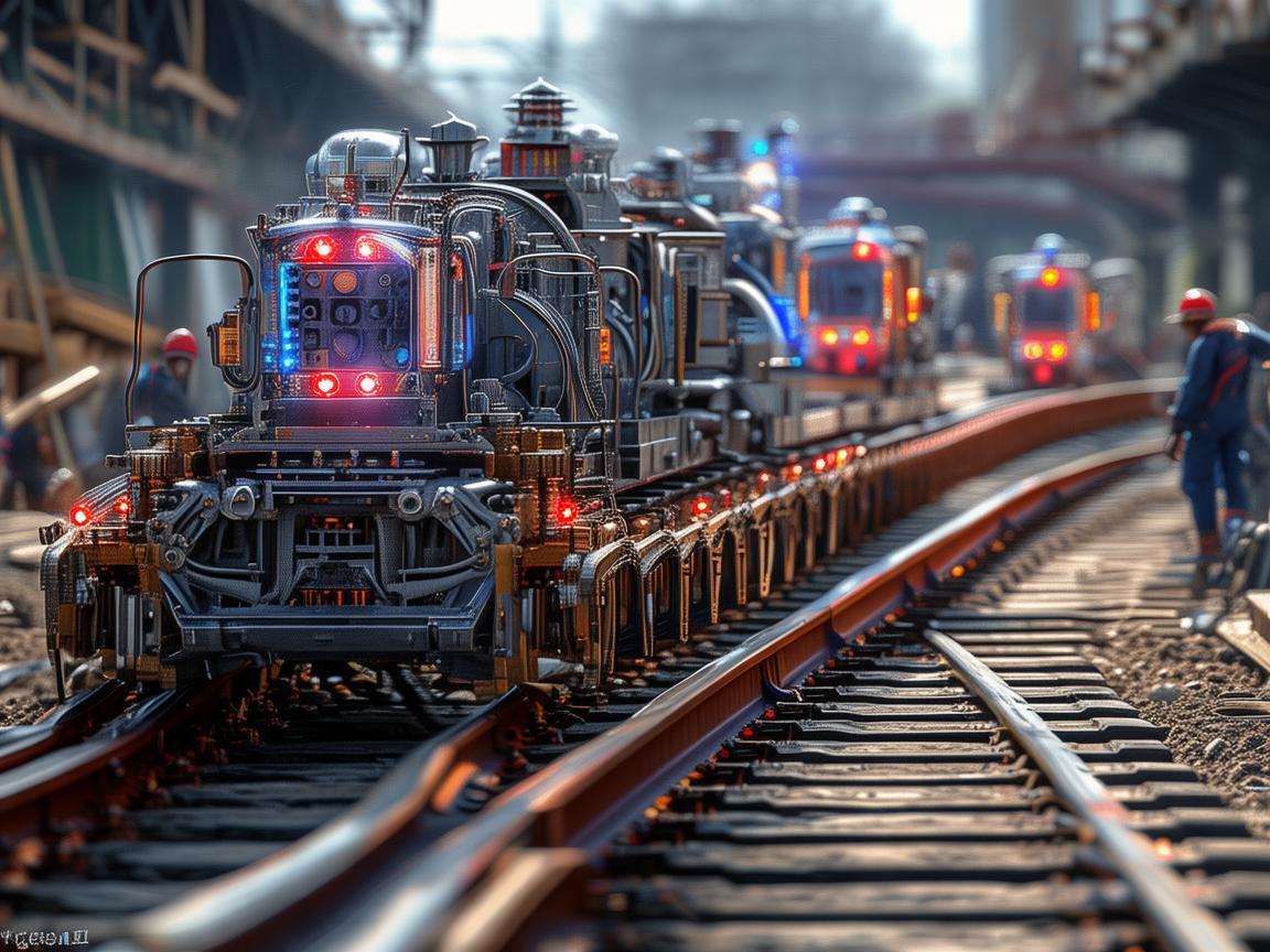 铁路铺轨机，音乐与工程的交响曲——如何确保其节奏的精准与和谐？