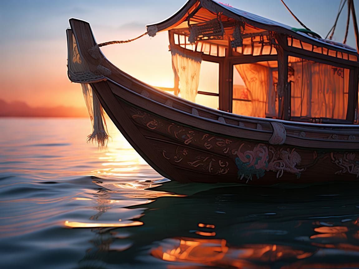 渔舟唱晚，奏响大海的乐章