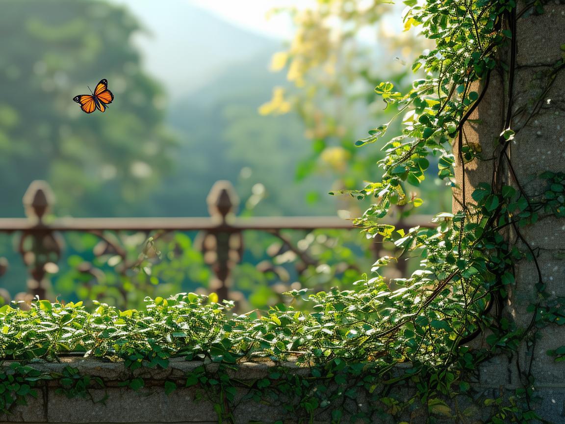 阳台栏杆上的旋律，如何通过自然元素激发创作灵感？