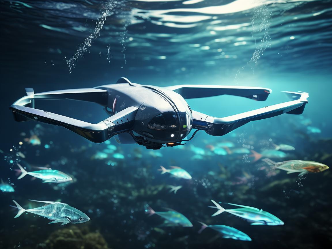 水下无人机，奏响海洋深处的乐章