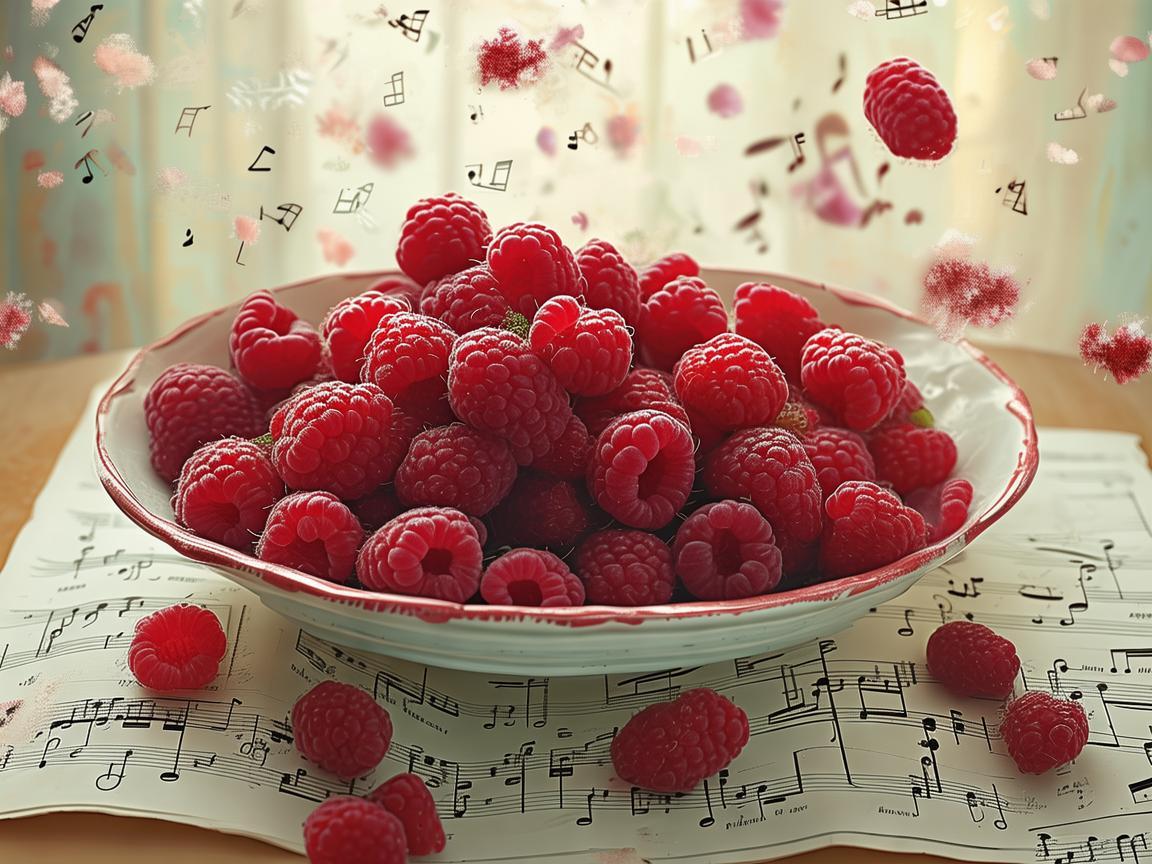 覆盆子，音符间跳跃的酸甜灵感
