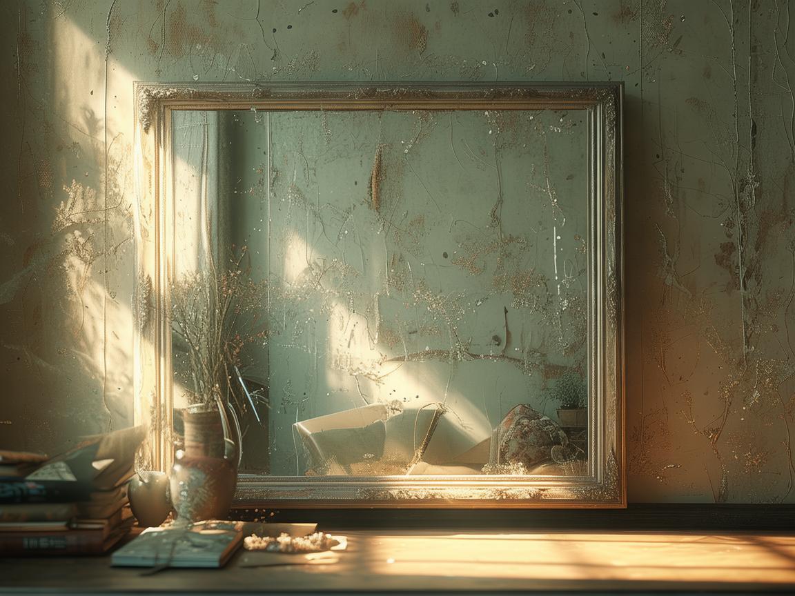 穿衣镜，映照生活旋律的音符