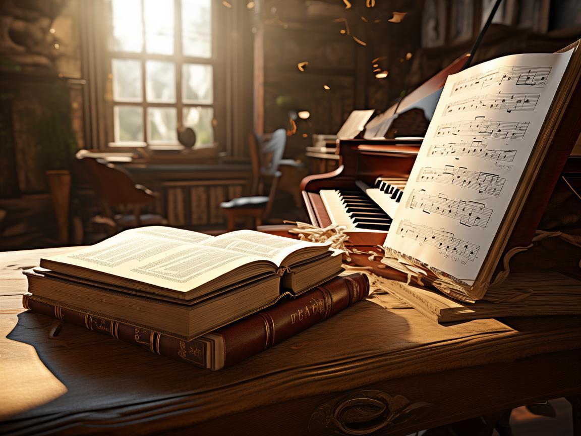 作家与作曲家，旋律与文字的交响乐章